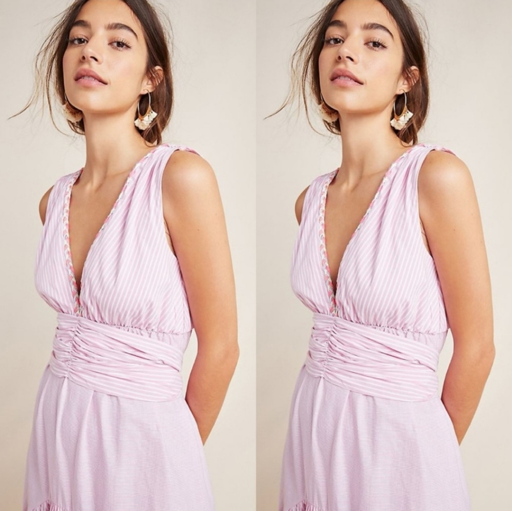 Anthropologie Kensie Tiered Maxi Dress x MISA - Picture 4 of 9